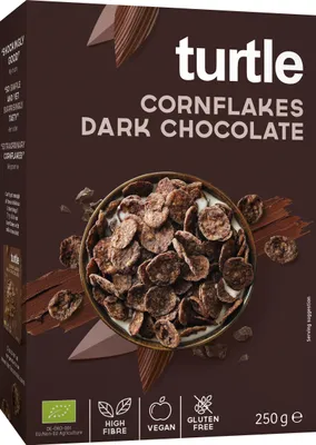 Produktbild von Schoko Cornflakes DunkelGlutenfrei 250g