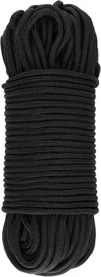 Imagen del producto de Cuerda paracord, 50 metros de longitud, 6 mm de diámetro, resistente al desgarro, ideal para actividades al aire libre
