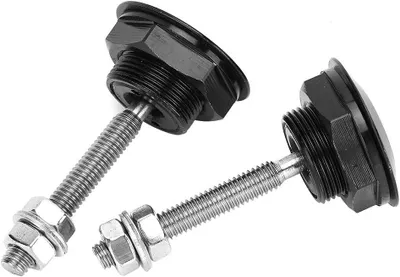 Productafbeelding van Universele 2 stuks aluminium + ijzer kap pin slot drukknop snelsluiting bumper clip vergrendelingen (32 mm)