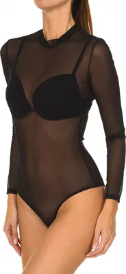 Immagine prodotto di Corpo a maniche lunghe Guess in micro tulle