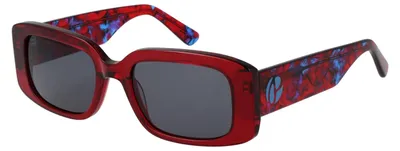 Image de Lunettes de soleil Pepe Jeans PJ7424 263 52 Femmes Rouge