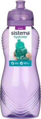 Produktbild von Sistema® Hydrate™ Láhev Wave Twist 'n' Sip 600 ml, fialová