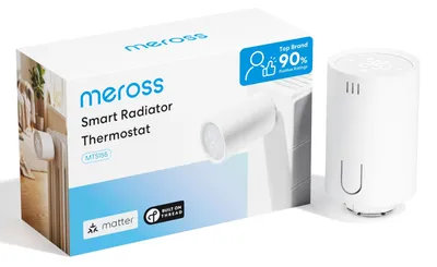 WLAN-Heizkörperthermostat, 3 Stück, App-Steuerung, weiß