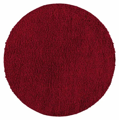 Obrázek produktu pro Carpetsale24 Vysoký Chlup Jednobarevný Koberec Moderní Shaggy do Obývacího Pokoje Hebký M?kký a Pohodlný Výhodná Cena, Velikost: 80 cm kulatý