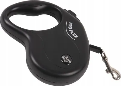 Obrázek produktu pro Petstory Automatické vodítko pro psy černé 3m