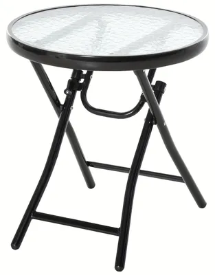 Immagine prodotto di Tavolino da caffè - Piccolo tavolino - Comodino - Tavolino da salotto - Tavolino laterale - Tavolo rotondo pieghevole