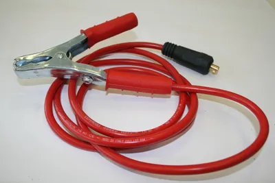 Produktbild von ELMAG Ladekabel rot 16qmm/2m - 16/25 SteckerØ 9mm rot