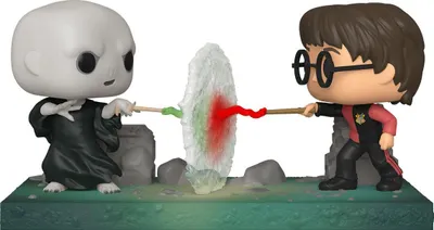 Immagine prodotto di Harry Potter Pop Figure - Momento: Scena Harry contro Voldemort