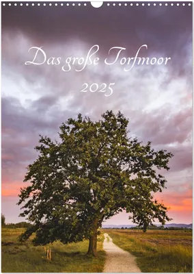 Produktbild von Das große Torfmoor (Wandkalender 2025 DIN A3 hoch), CALVENDO Monatskalender