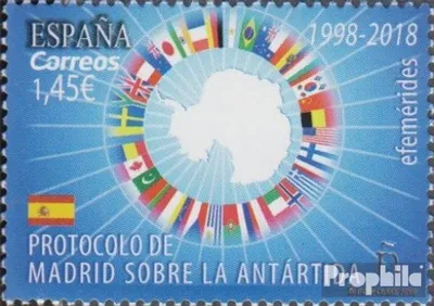 Produktbild von Briefmarken Spanien 2018 Mi 5223 (kompl.Ausg.) postfrisch Umweltschutzprotokoll