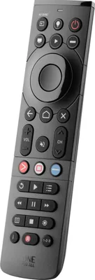 Produktbild von One For All URC 7945, DTT, DVD/Blu-ray, TNT, TV, IR Wireless, Drucktasten, Schwarz