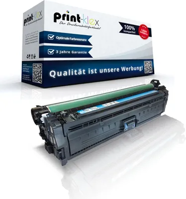 Produktbild von Kompatible Tonerkartusche für HP Color LaserJet Enterprise MFP M 577 f CF361X CF361A Cyan Zyan - Color Print Serie
