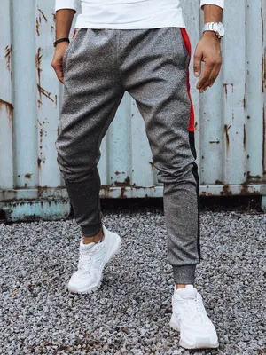 Produktbild von Dstreet Herren-Jogginghosen Juurgel UX4127 50160 dunkelgrau XXL