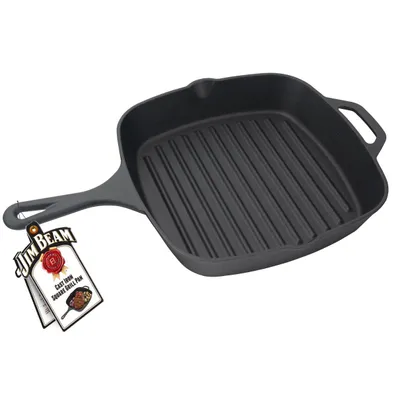 Produktbild von Jim Beam Gusseiserne Bratpfanne eckig