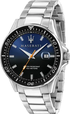 Immagine prodotto di Maserati R8853140001 Orologio da uomo Sfida argento/blu