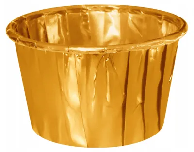 Produktbild von PartyPal Goldene Muffinförmchen für Backen 20 Stück