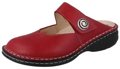 Produktbild von FINN COMFORT Canaro Damen Clog rot Glattleder - Größe: 40