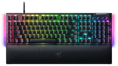 Produktbild von Razer BlackWidow V4, Kabelgebunden, USB, Mechanischer Switch, QWERTZ, RGB-LED, Schwarz