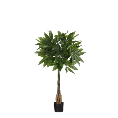 Zdjęcie produktu dla Sztuczna roślina Mica Decorations Pachira - H80 x Ø60 cm - Zielony