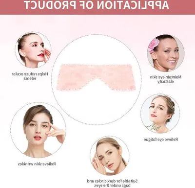 Produktbild von Famanu Jade-Oogmaske für Kältetherapie und Augenentspannung - Rosenquarz