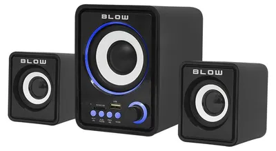 Produktbild von BLOW 66-377#, Heim-Audio-Mikrosystem, Schwarz, 3 W, 3-Wege, 4 Ohm, 280 - 18000 Hz