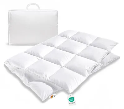 Produktbild von 100% sibirische Winter Daunen Bettdecke Daunendecke 135x200 1100g warm