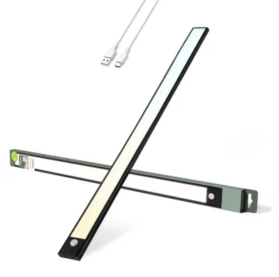 LED Unterschrankleuchte 60 cm, USB-C, dimmbar, PIR-Sensor