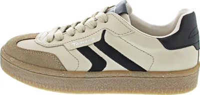 Image de Chaussures basses de sport Tamaris à semelle moulée mode en beige, taille 42