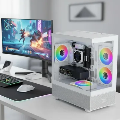 Image de DSGate PC Gamer G5 • Intel I5 10500 4,5 GHz • RTX 2060 • 16 Go RAM DDR4 • 512 Go SSD • Windows 11 • WiFi