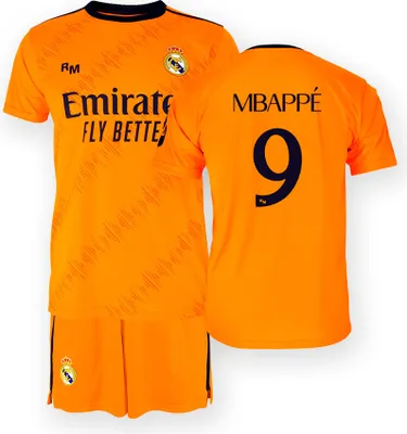 Produktbild von Real Madrid 24/25 Mbappe Weg Junior Set Orange 12 Years Orange 12 Years