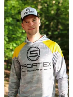 Obrázek produktu pro Sportex Tričko s Dlouhým Rukávem Dres UPF 50 Žluto/Šedé XL