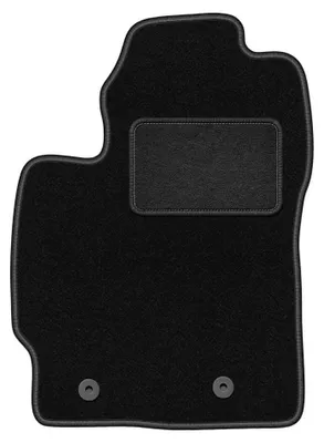 Produktbild von Fahrermatte Velours für Toyota Auris I 2007-2012 (Schrägheck) – 1-tlg, Schwarz, passgenau – Wielganizator LUX
