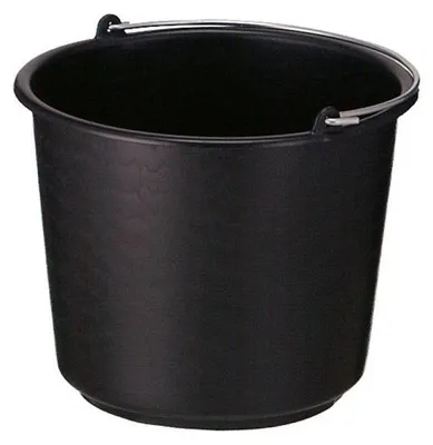 Productafbeelding van Plastic emmer 12L zwart