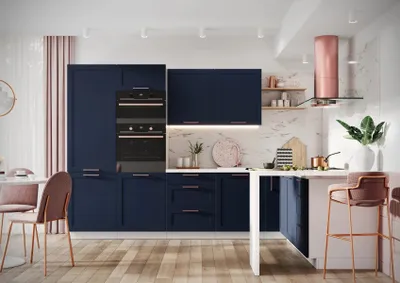 Zdjęcie produktu dla Panel boczny ADELE 108x30,4 granatowy mat