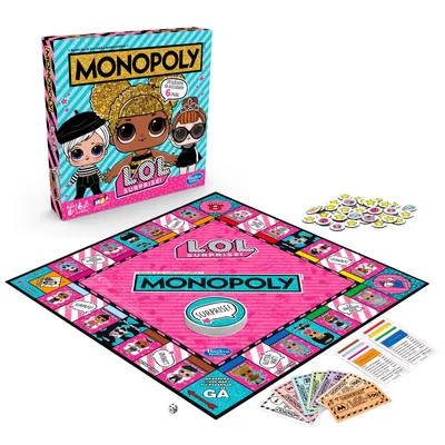Immagine prodotto di Hasbro Monopoly Lol Surprise versione inglese