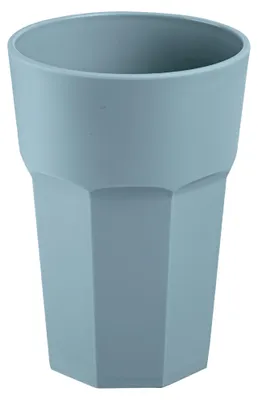 Produktbild von Plasticforte unzerbrechliches Trinkglas - Kunststoff - blau - 520 ml - Trinkglaser - 9 x 13 cm