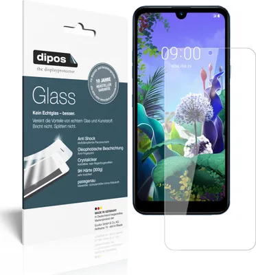 Produktbild von 1x Schutzfolie für LG X6 - Anti-Shock 9H Folie dipos Glass Kunststoffglas