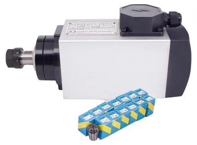 Produktbild von Spindelmotor, 18000 U/min, luftgekühlt, mit Spannzange