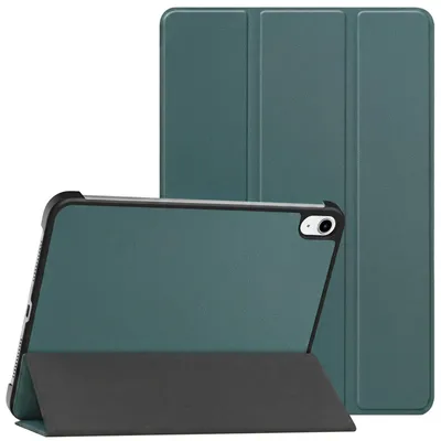 Produktbild von imoshion Trifold Klapphülle iPad Air 11 Zoll (2025) M3 / (2024) M2 / Air 5 (2022) / Air 4 (2020) - Dunkelgrün