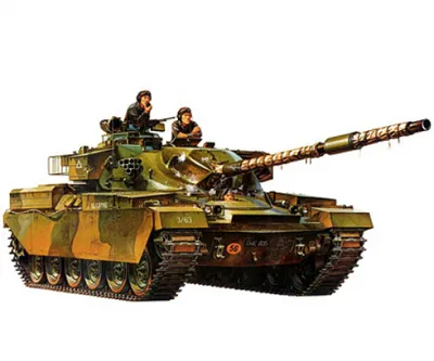 Produktbild von Tamiya 1:35 Britischer Kampfpanzer Chieftain Mk.5 300035068