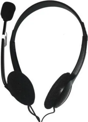 Image de ITB LOEN-HTM-05/3.5 Casque de bureau stéréo filaire, noir, supra-auriculaire, jack 3,5 mm