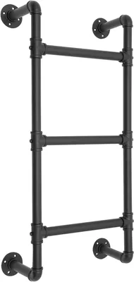 Productafbeelding van Stapelbedladder voor binnen en buiten - Ruimtebesparende metalen trap voor veilig klimmen