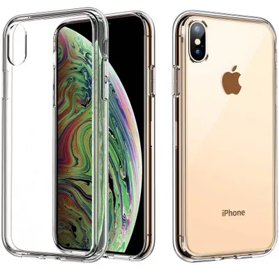 Produktbild von Transparente Schutzhülle für iPhone XS Max - Durchscheinend KP9376