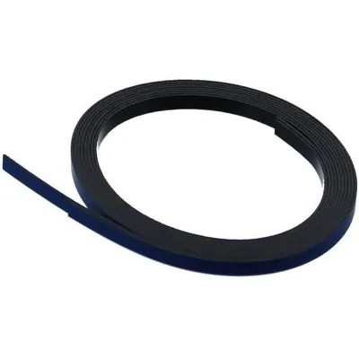 Produktbild von nobo Magnetbandstreifen (B)5 mm x (L)2 m blau für Planngstafeln (1 Stück)