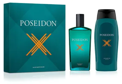 Produktbild von Poseidon X Edt Sprü hset, 150 ml