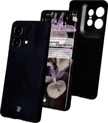 Produktbild von Bizon Soft Case Motorola Edge 50 Pro schwarz