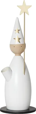 Produktbild von Star Trading 652-97, Leichte Dekorationsfigur, Weiß, IP20, Weiß, 1 Glühbirne(n), E14
