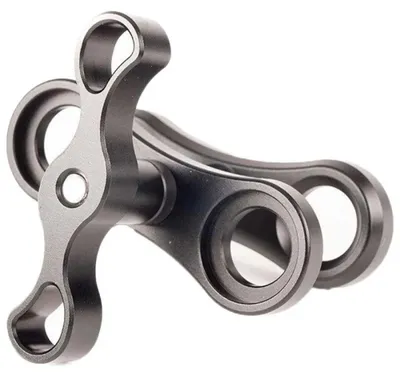Obrázek produktu pro Kraken 60° svorka, stříbrná, 40 mm, stříbrná, 40 mm