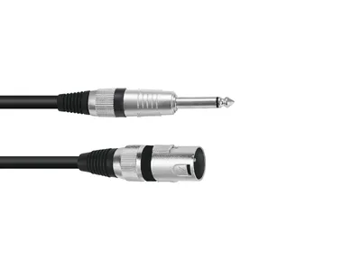 Produktbild von OMNITRONIC Adapterkabel XLR(M)/Klinke mono 10m sw