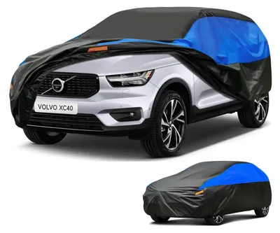 Productafbeelding van Autobeschermhoes, waterdicht en ademend, voor Volvo XC60 (2008-2024), zwart of blauw
